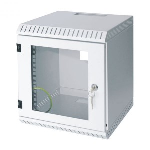LC-R10-W9U300 drzwi szklane - Wiszące szafy teleinformatyczne 10