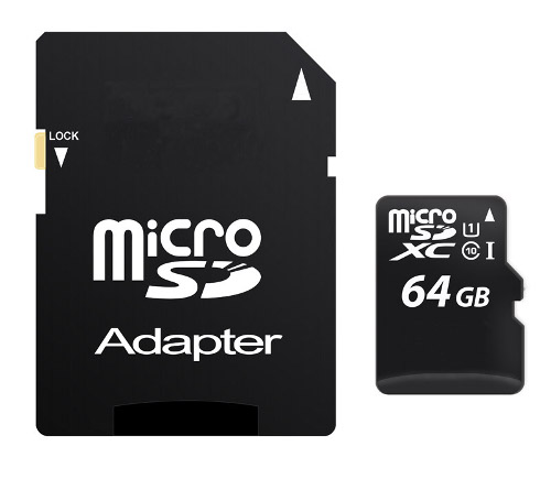 MicroSD UHS 1 64GB CL10 - Karty pamięci